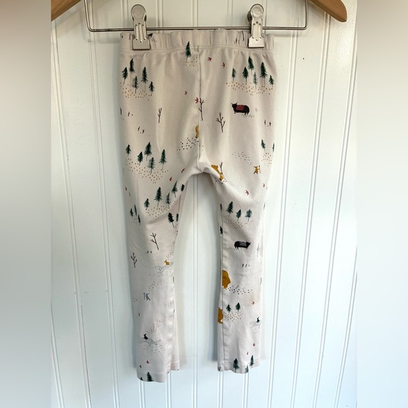 Red Caribou Pima Cotton Forest Print Leggings - Picture 8 of 11